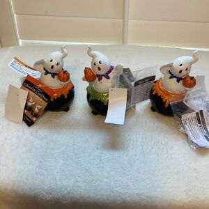 adidas Ghost Figurines with Orange and Green Highlights